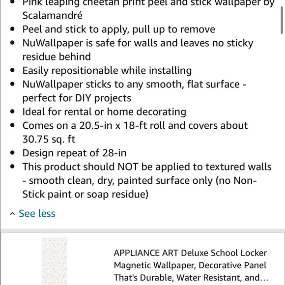 SCALAMADRE’ NUWALLPAPER, LEAPING CHEETAH. BUBBLEGUM PINK 5 ROLLS - Picture 7 of 15